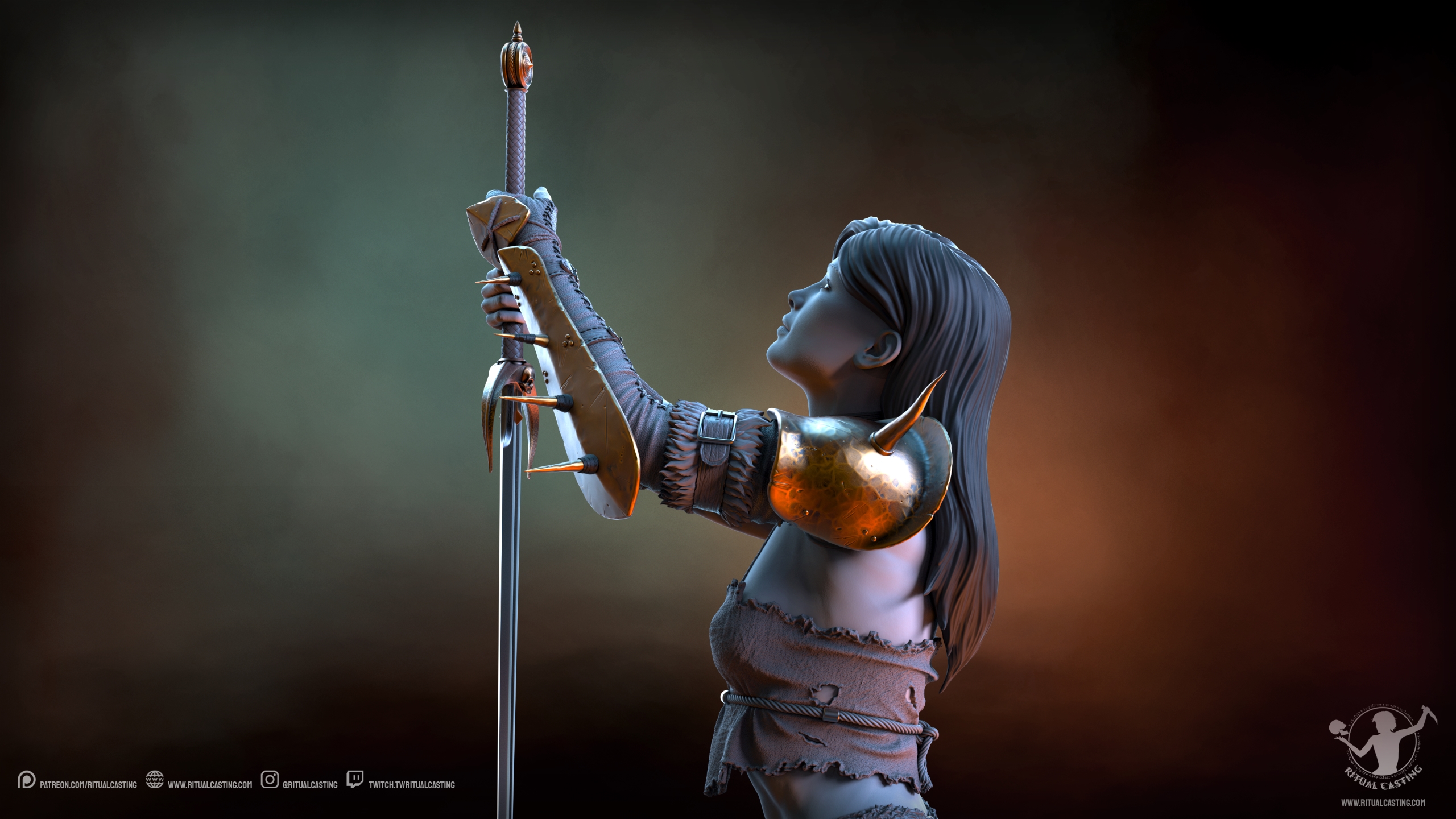 Cover image for Ritual Casting August 2022 Release - Keena, the Anointed
