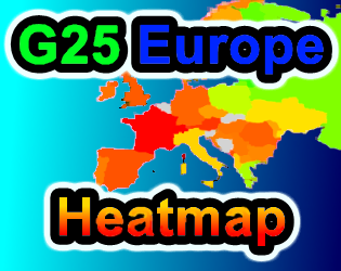 G25 Europe Heatmap by Girkov Arpa