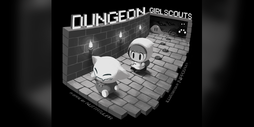 Cover image for Dungeon Girl Scouts