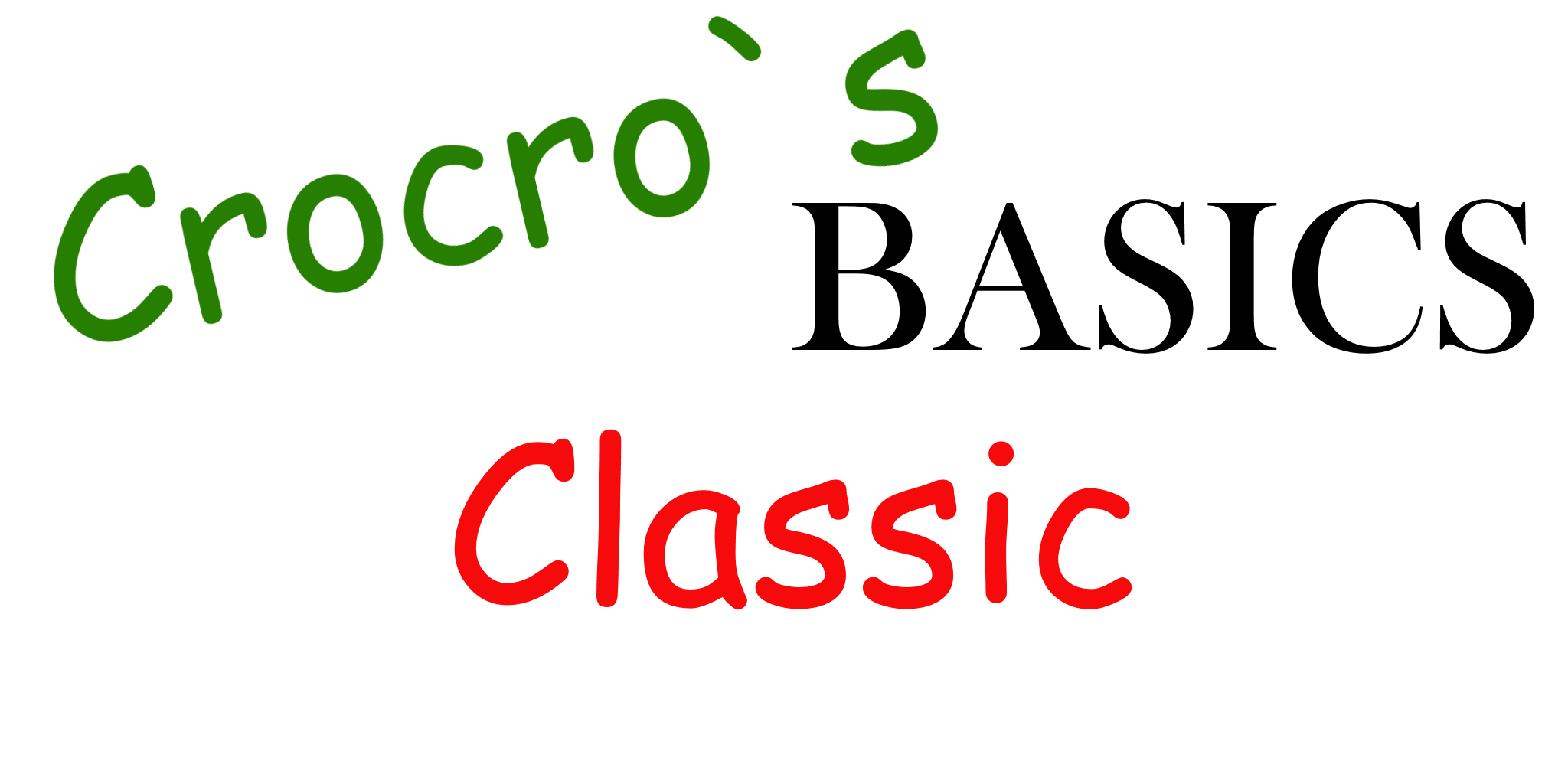 Crocro`s Basics In Education And Learning/Classic
