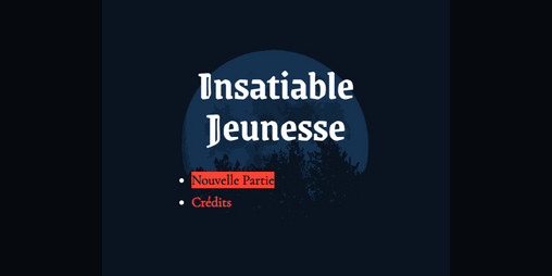 Cover image for Insatiable Jeunesse