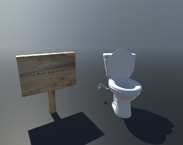 Cover image for Please Dont Touch The Toilet.