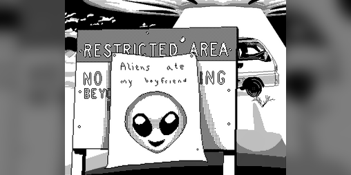 Cover image for aliens ate my boyfriend (playdate)