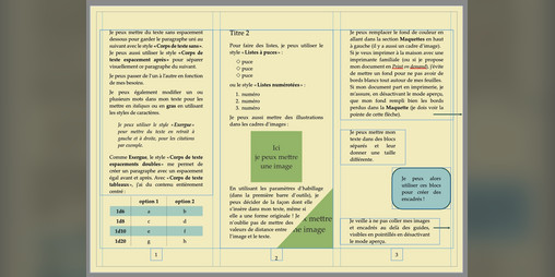 Cover image for Modèle template de pamphlets pour Affinity