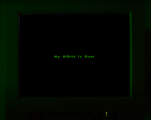 My World Is Over