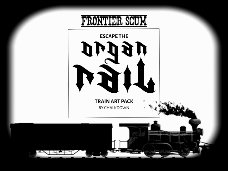 Escape the Organ Rail - Train Art Pack