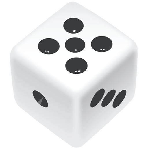 dice-like cube falling simulator