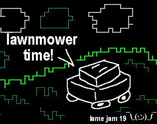 Cover image for lawnmower time!