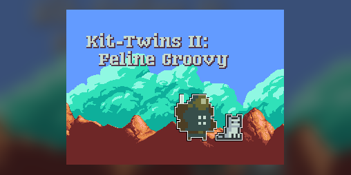 Cover image for Kit Twins II: Feline Groovy