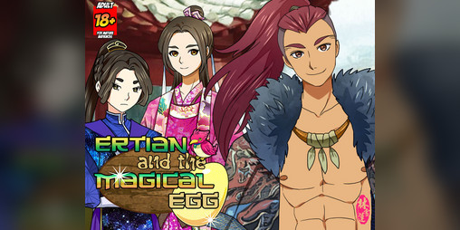 Cover image for [VN] Ertian and the Magical Egg (BL Yaoi 18+)