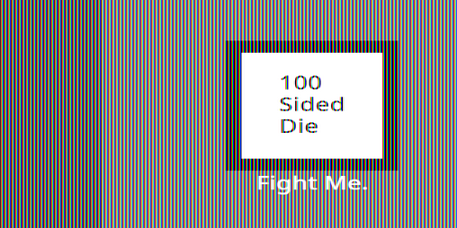Cover image for The 100-Sided Die