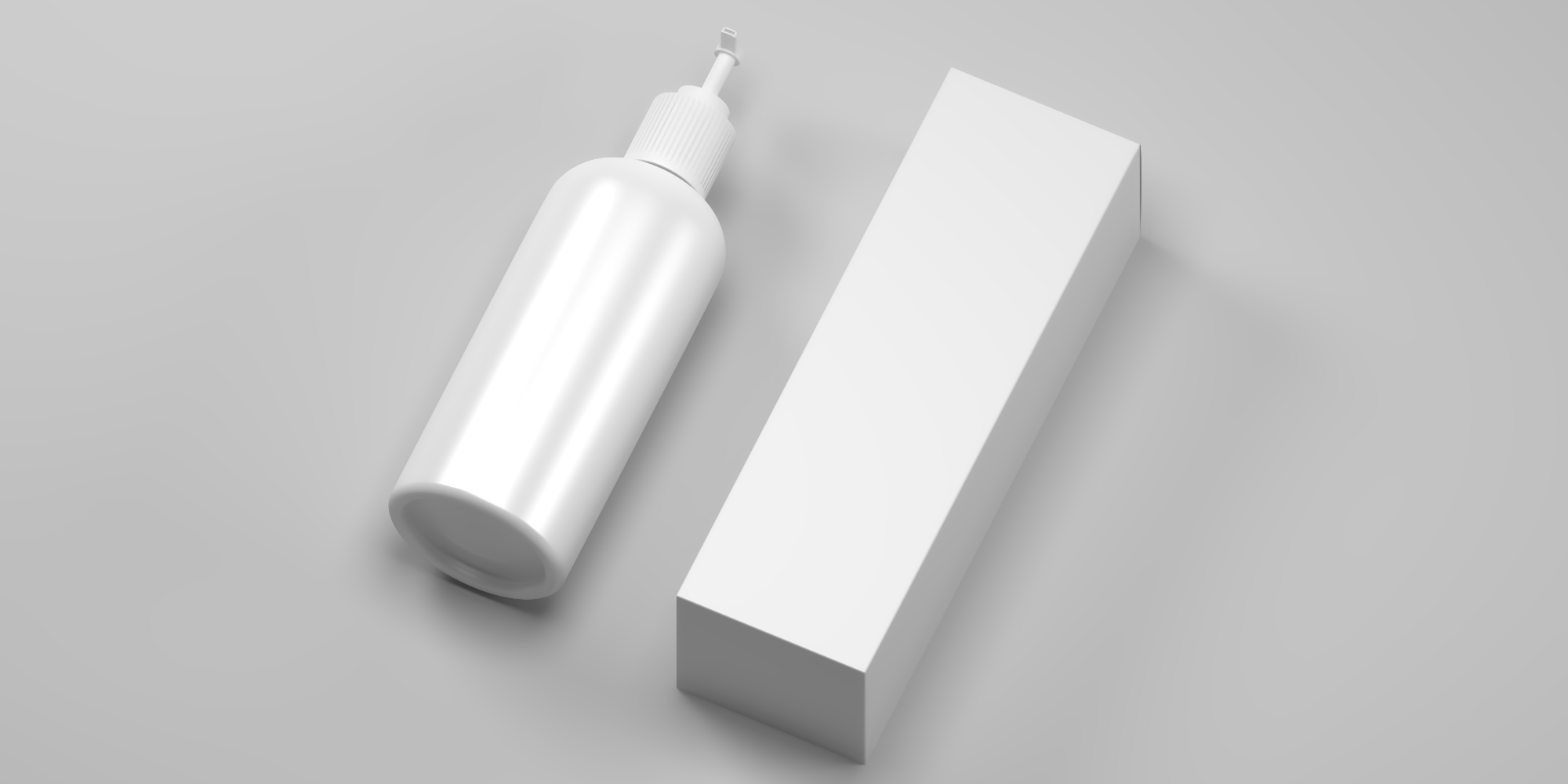 3D Cosmetic packaging (Blender 3D)