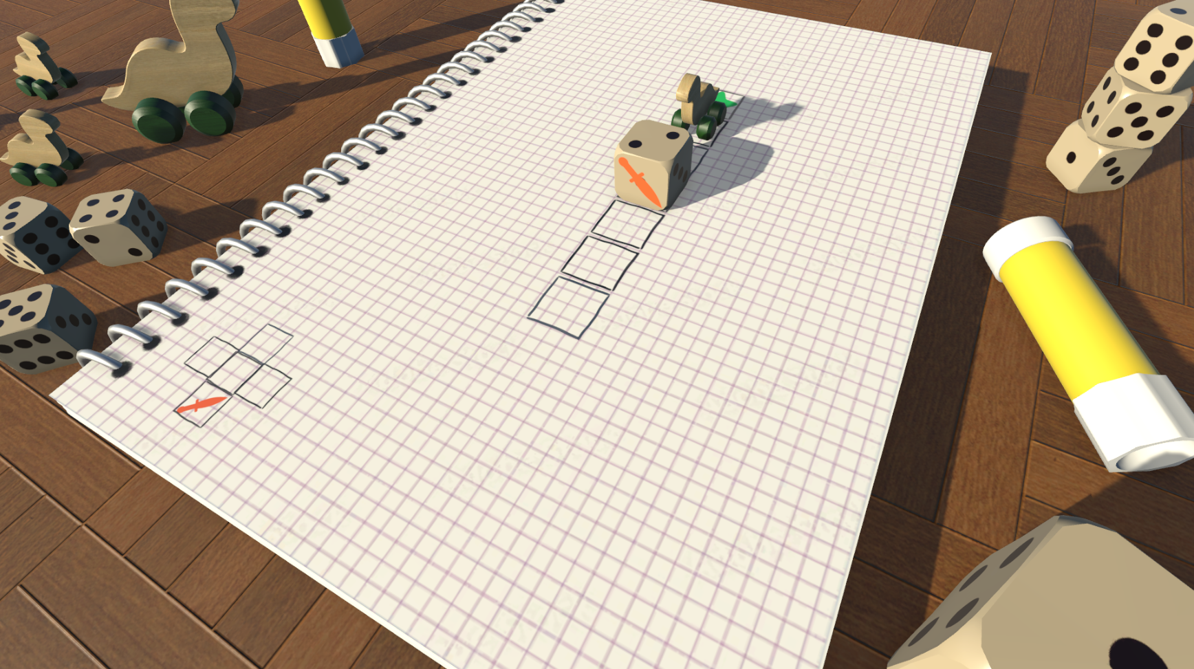 Cover image for The Child's Dice