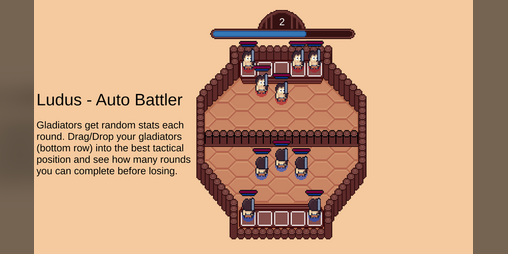 Cover image for Ludus - Auto Battler (GMTK 2022)