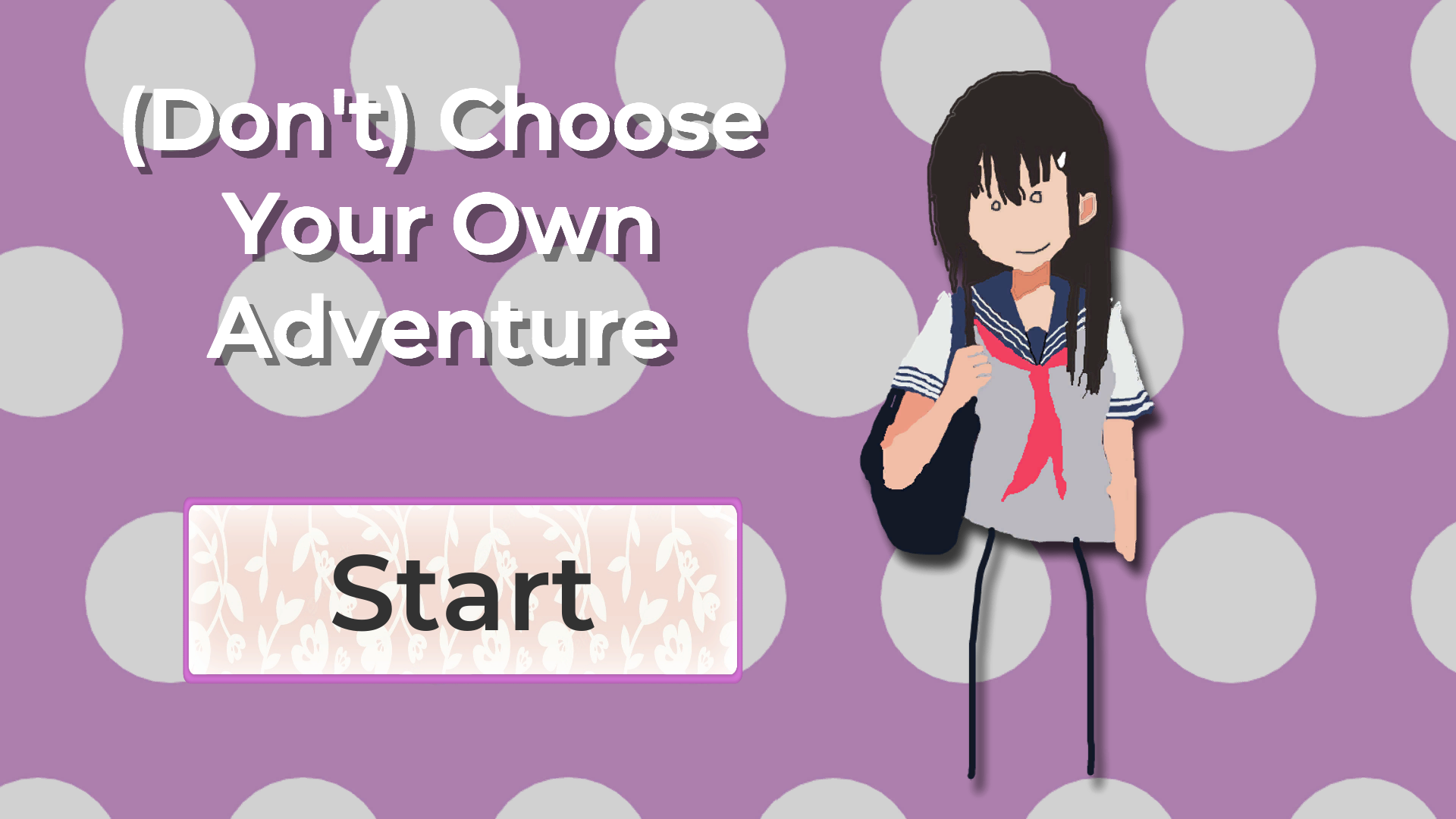 (Don't) Choose Your Own Adventure