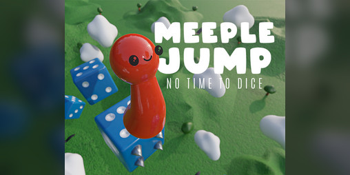 Cover image for Meeple Jump - No Time to Dice