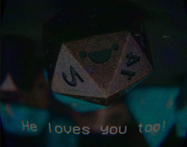 Cover image for He loves you too!