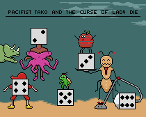 Cover image for Pacifist Tako and the Curse of Lady Die