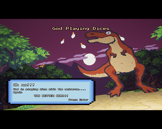 God Playing Dice