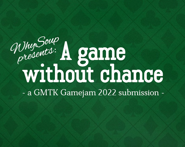 Cover image for A game without chance