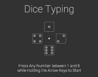 Dice Typing (GMTK Game Jam 2022)