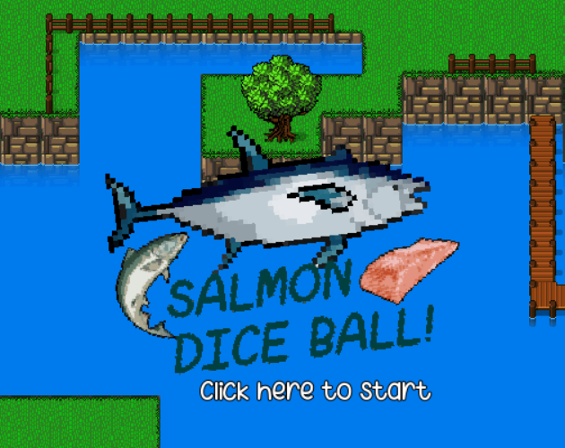 Salmon Dice Ball!