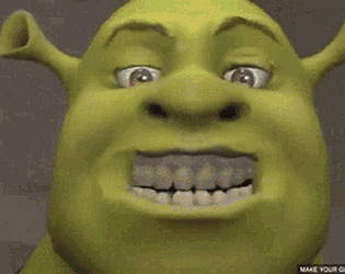 Run away from Shrek