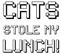 Cats Stole My Lunch!