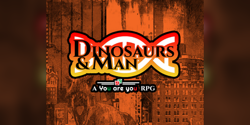 Cover image for Dinosaurs & Man RPG