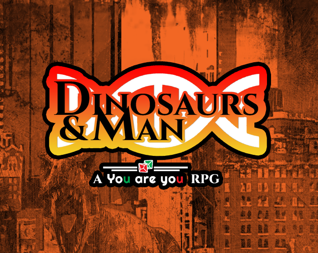 Cover image for Dinosaurs & Man RPG