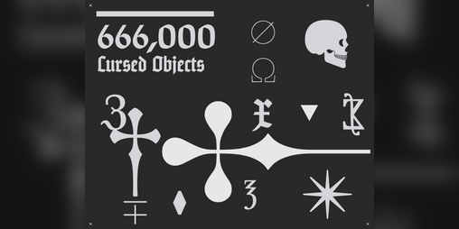 Cover image for 666,000 Cursed Objects