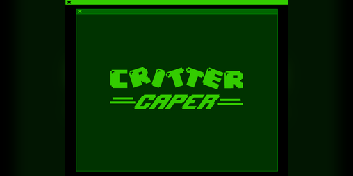 Cover image for Critter Caper