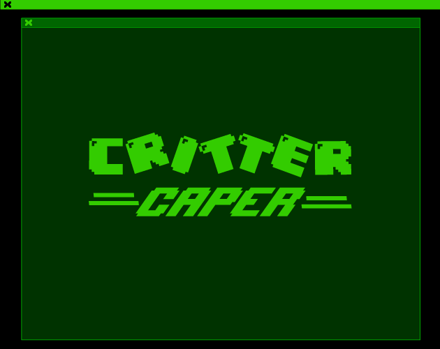 Cover image for Critter Caper