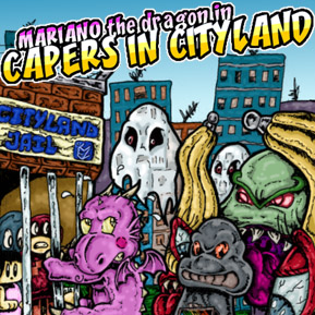 Mariano the Dragon (Capers in Cityland) (Amstrad CPC)