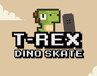 T-REX SKATER OFFLINE  Logo sketch design, Game logo design, Pixel art