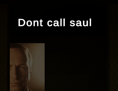 Don't Call Saul by Luftwaffle