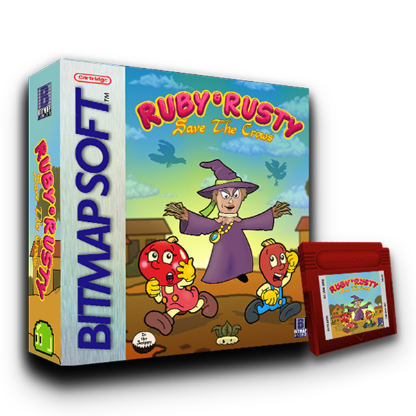 Ruby & Rusty Physical Gameboy Color Cartridge