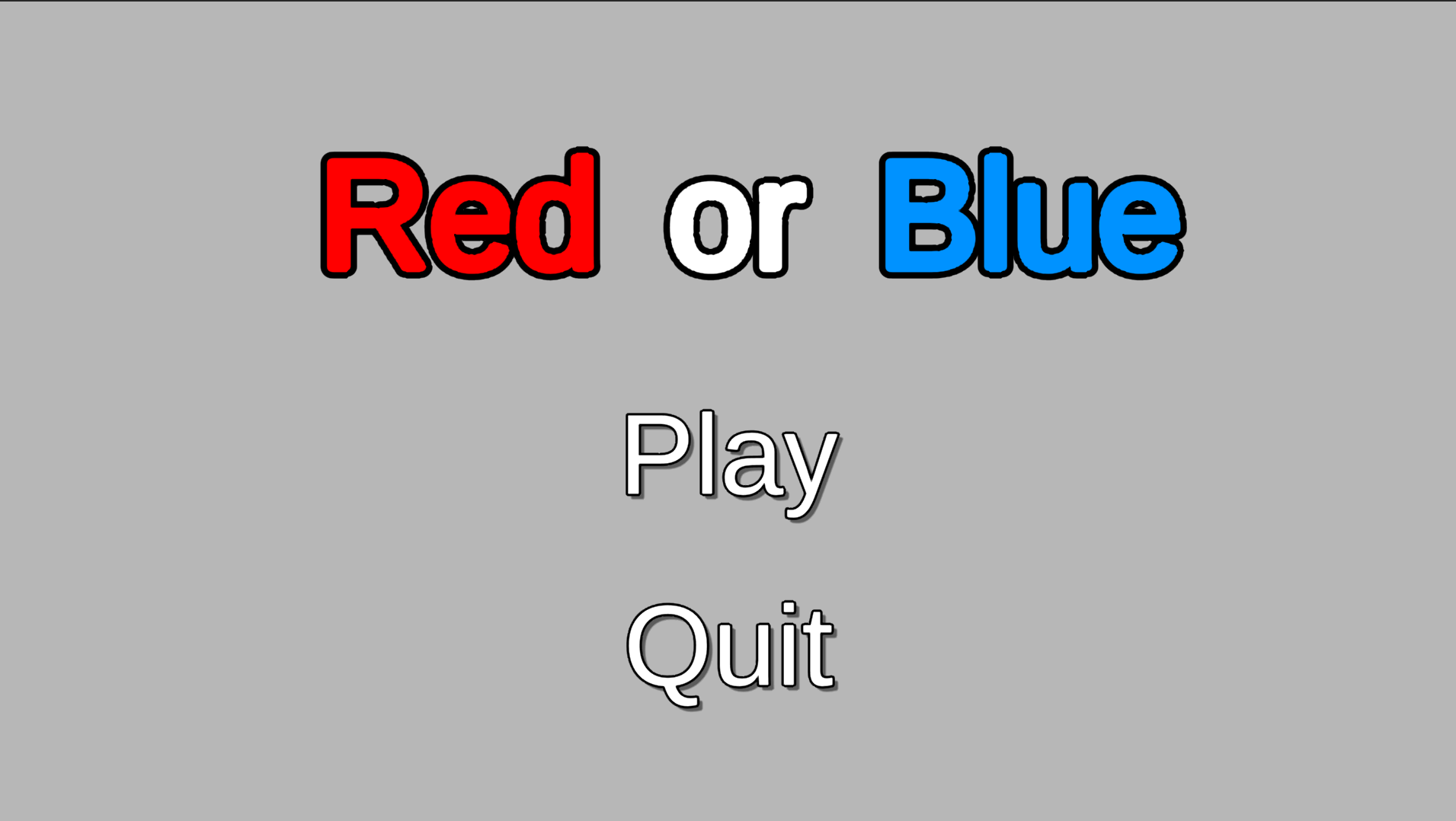 Red Or Blue