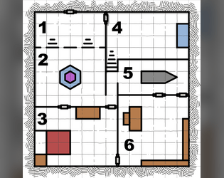 House of Ziveous - A Crossword Dungeon   - A crossword dungeon for a townhouse belonging to a wizard, with a little adventure hook! 
