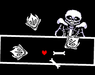 Playing as Sans!  Sans Simulator 