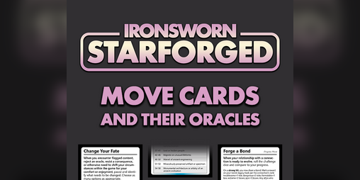 Cover image for Ironsworn Starforged Move Cards