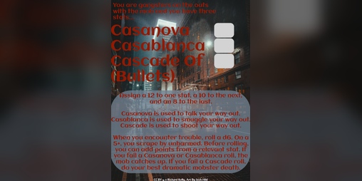 Cover image for Casanova, Casablanca, Cascade Of Bullets