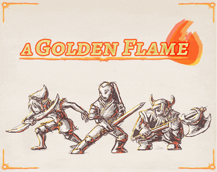 A Golden Flame  