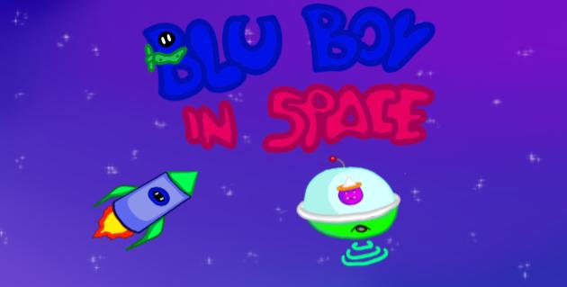 Blu Boy in space