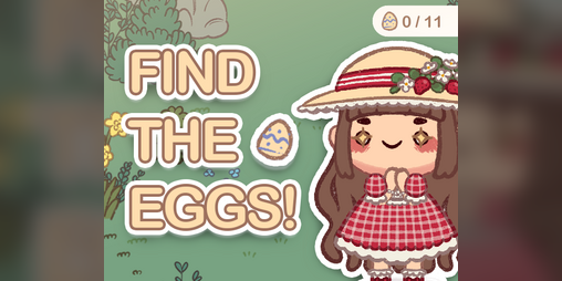 Cover image for Find the eggs!