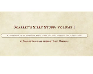 Scarlet's Silly Stuff: 10 Hilarious Magic Items For D&D 5e  