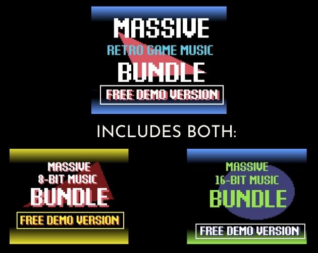 https://past2presentaudio.itch.io/free-demomassive-retro-game-music-bundle