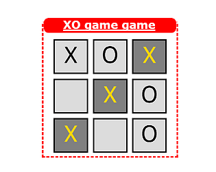 XO game (Iyad's edition)