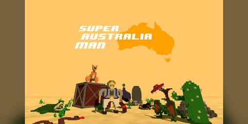 Cover image for Super Australia Man