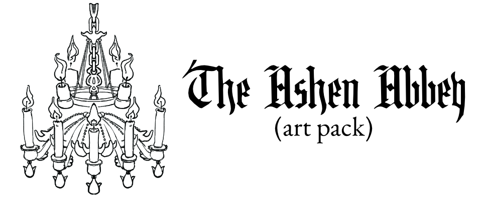 Ashen Abbey Art Assets
